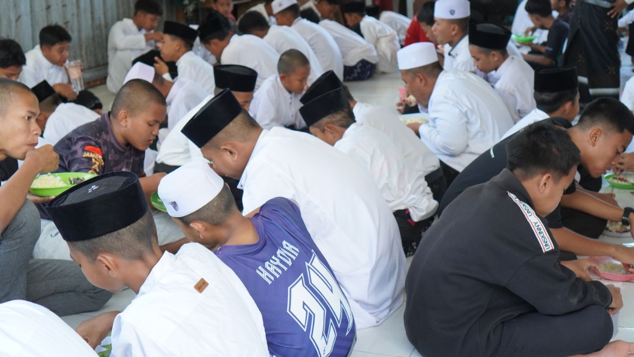 Kebersamaan santri